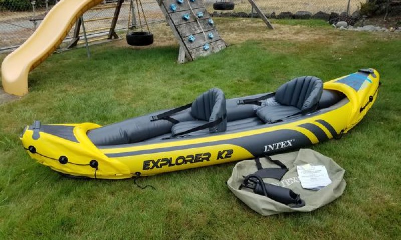 Inflatable kayak Intex Explorer K2, for 2-Person