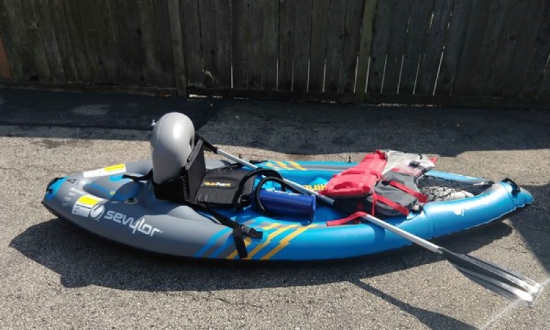 Inflatable Kayak Sevylor K1 QuikPak