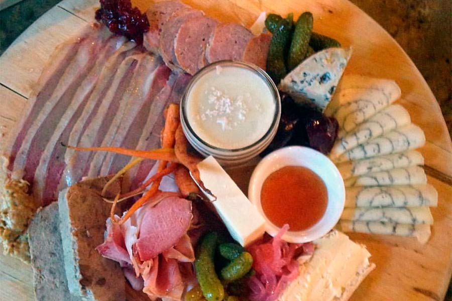 charcuterie and cheese board to go